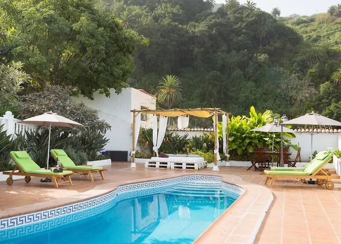 别墅 Con Piscina Climatizada Y Jardin En Icod De Vinos - Es-279-18 伊科德·德·洛斯·维诺斯