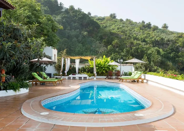 Con Piscina Climatizada Y Jardin En Icod De Vinos - Es-279-18 *